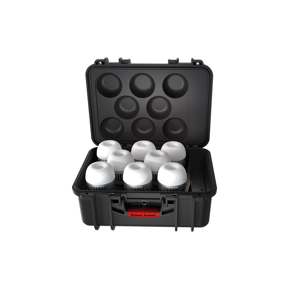 Aputure B7c RGBWW 8 Light Kit w Case