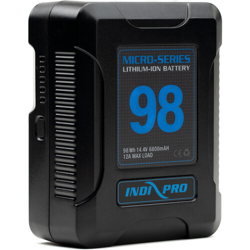 IndiPRO Tools Micro-Series V-Mount Li-Ion Battery (98Wh)