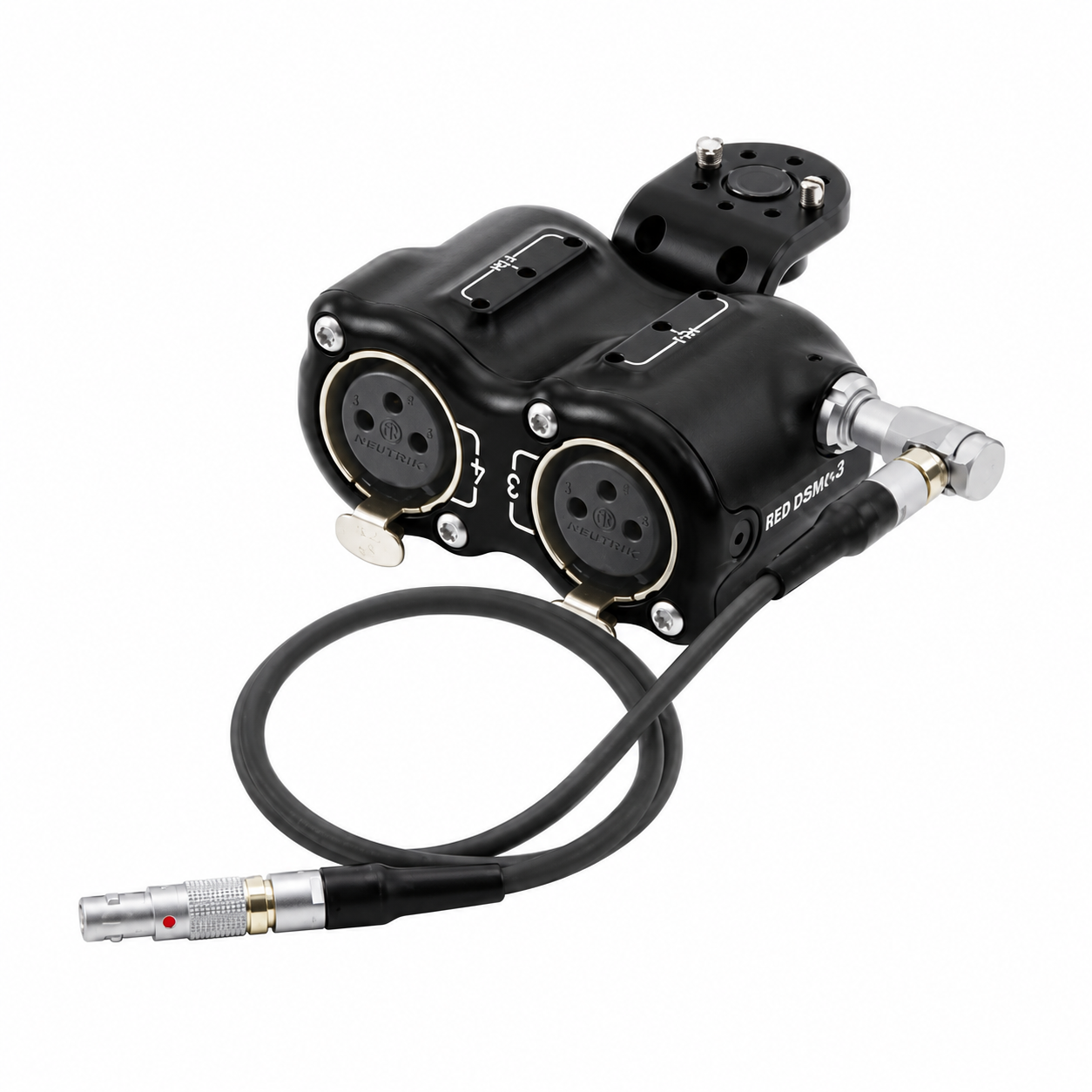 RED DSMC3 5-Pin to Dual XLR Adapter